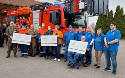1.300 Euro Spende für den Behindertensportverein Ribnitz-Damgarten