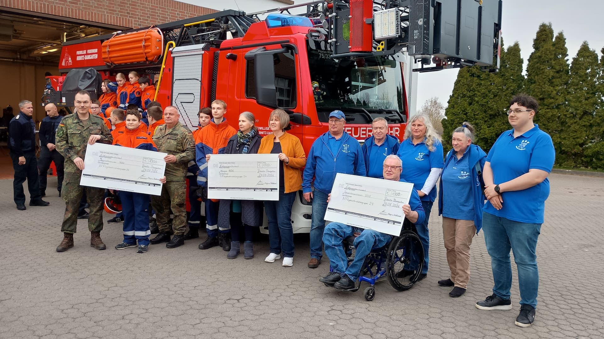 Behindertensportverein Ribnitz Damgarten Spende